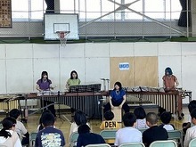 写真：浜益小学校あい風コンサート2