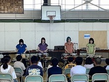 写真：浜益小学校あい風コンサート1