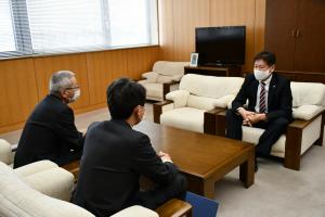 写真：面談の様子