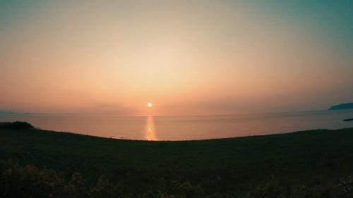 写真：夕日