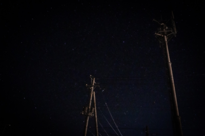 写真：星空