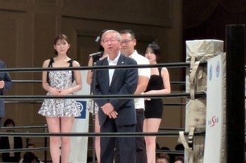 HOKKAIDO NORTH FIGHT2026 挨拶写真