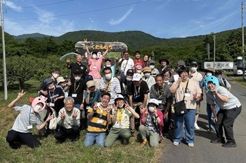 令和8年度大地の会バスツアー集合写真
