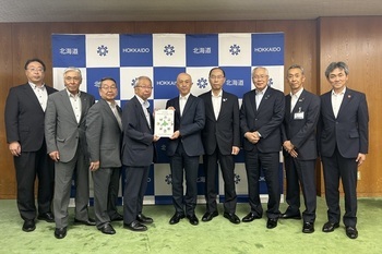 石狩地方開発促進期成会　令和9年度開発関係予算に関する要望・提案活動写真1