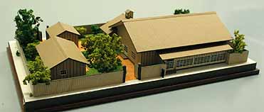 村山家住居復元模型の写真1