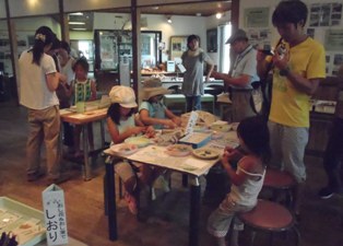 石狩浜夏休みミニ自然教室の写真